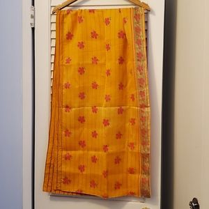 Artisan Made Sari Silk & Cotton Scarf